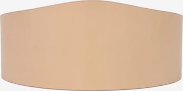 Haute Cuir Gürtel in Beige: Vorderseite