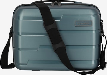 TRAVELITE Cosmetic bag 'Air Base' in Blue: front