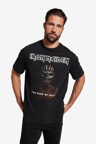 JP1880 Shirt 'Iron Maiden 795995' in Zwart: voorkant