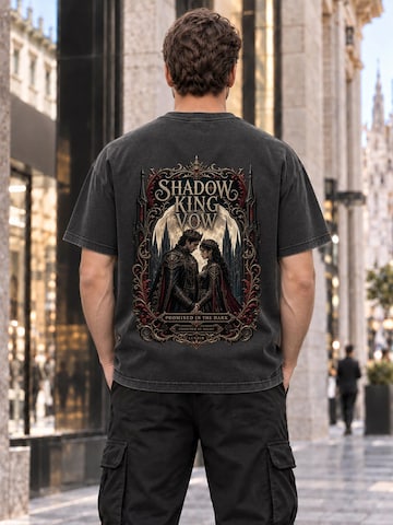 LUNØIR Studio Shirt 'Shadow King Vow'‌ in Schwarz