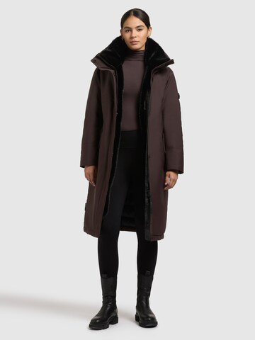 khujo Mantel 'Collie' in Lila