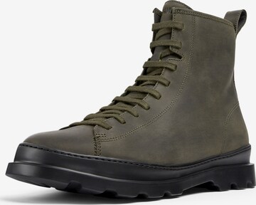 CAMPER Lace-Up Boots ' Brutus ' in Green: front