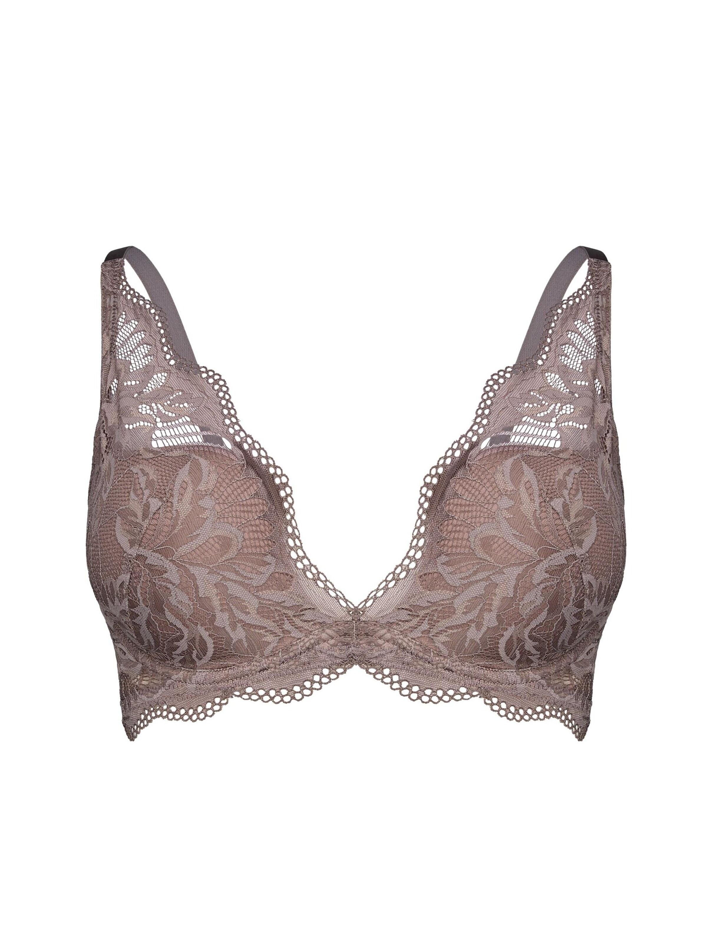 ESOTIQ - Push-up Sujetador 'Vivian' en marrón