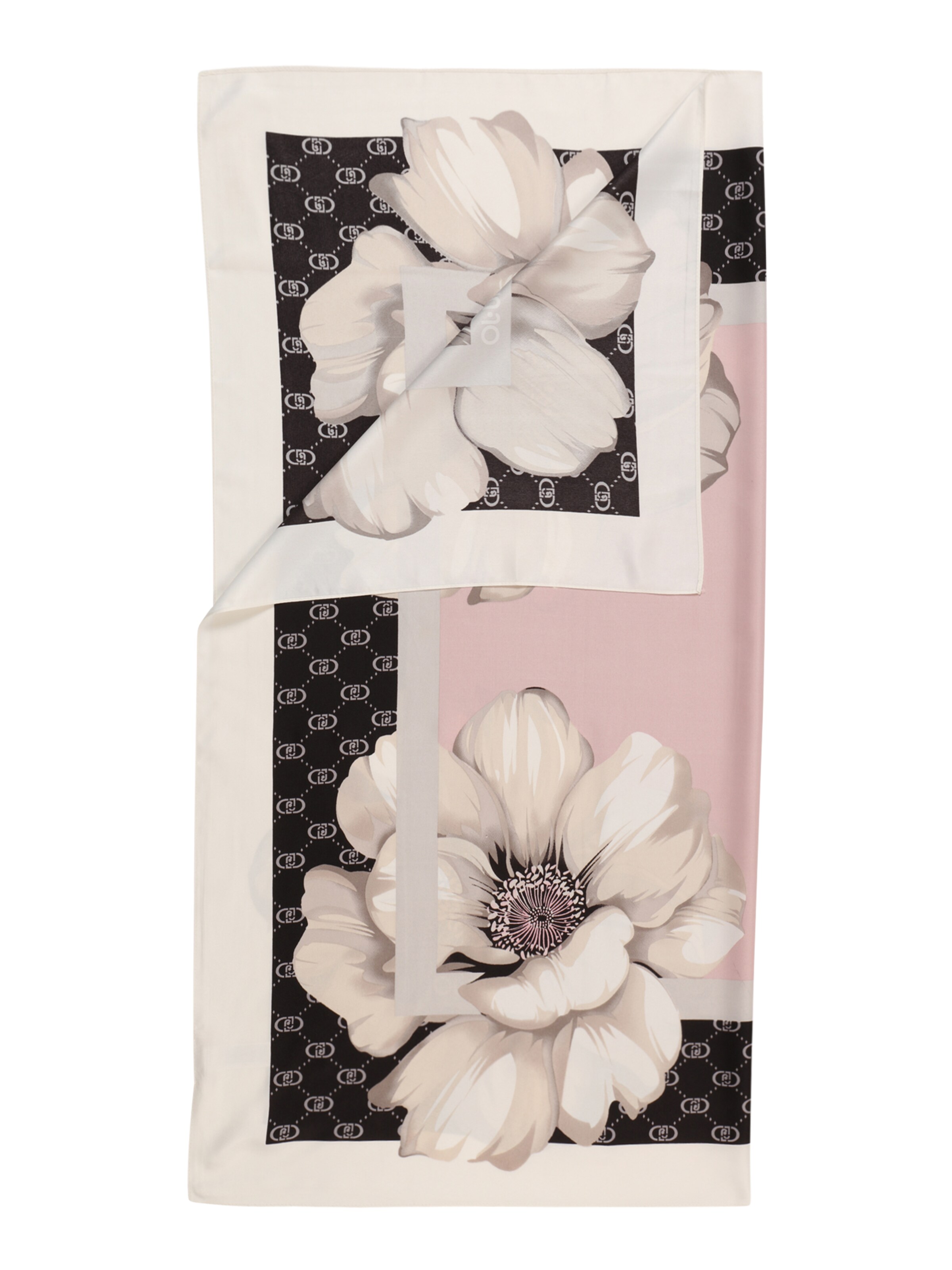 Liu Jo Tørklæde 'FOULARD' i sort: forside