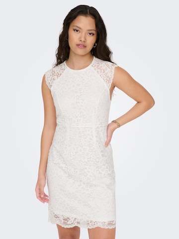 Robe 'ARZINA' ONLY en blanc