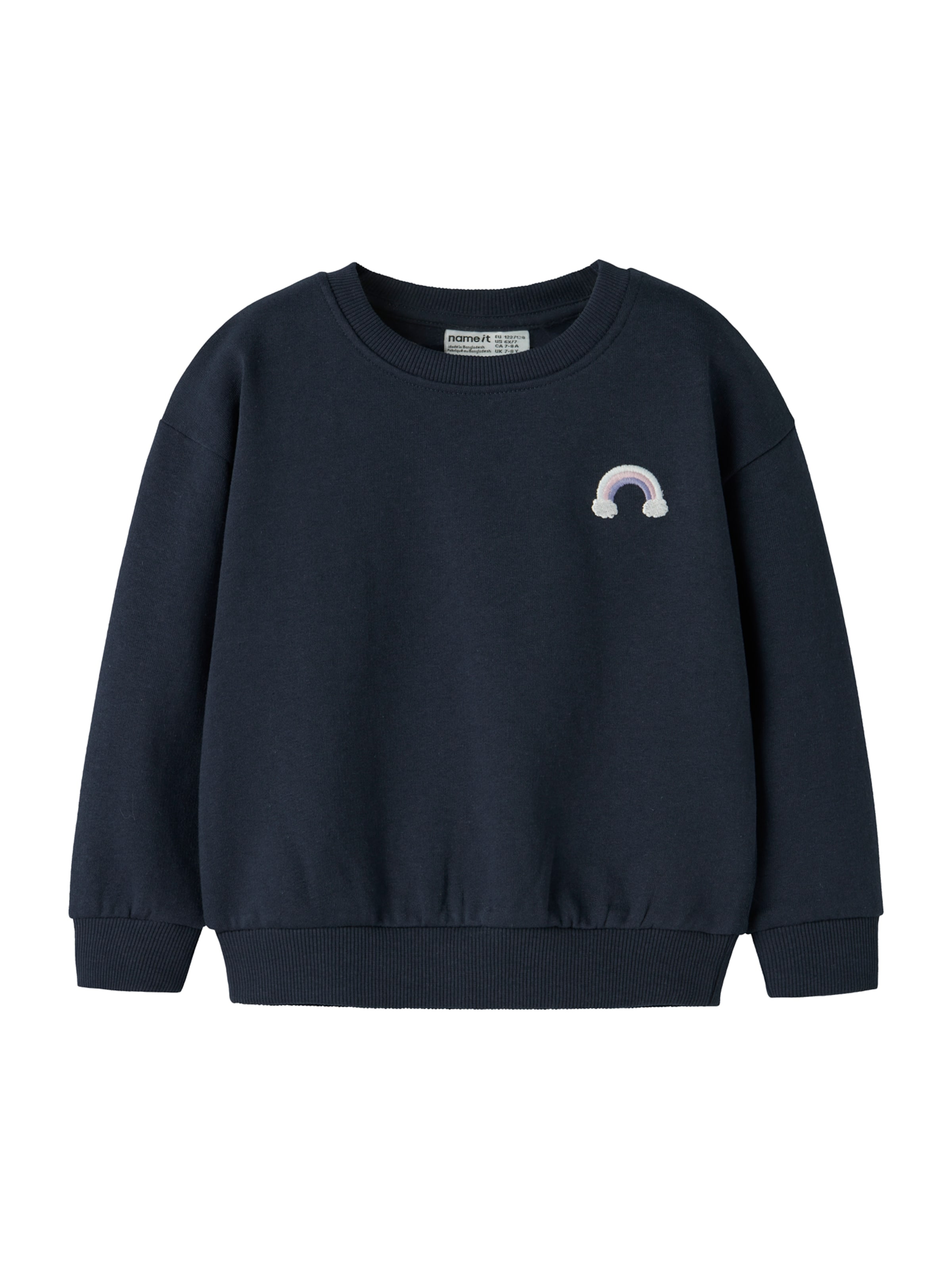 NAME IT Sweatshirt 'NMFVALLENE' in Blue: front