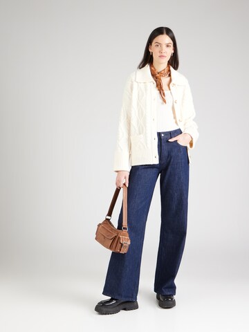 Abercrombie & Fitch Strickjacke in Beige