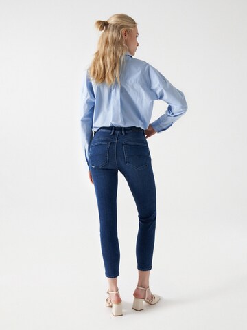 Salsa Jeans Skinny Jeans 'Faith' in Blau