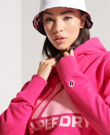 Superdry Sweatshirt in Pink