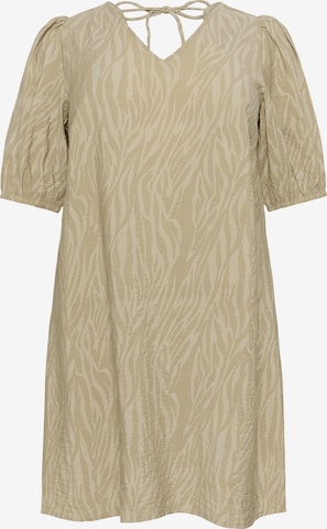 Robe 'Elna' KAFFE CURVE en beige : devant