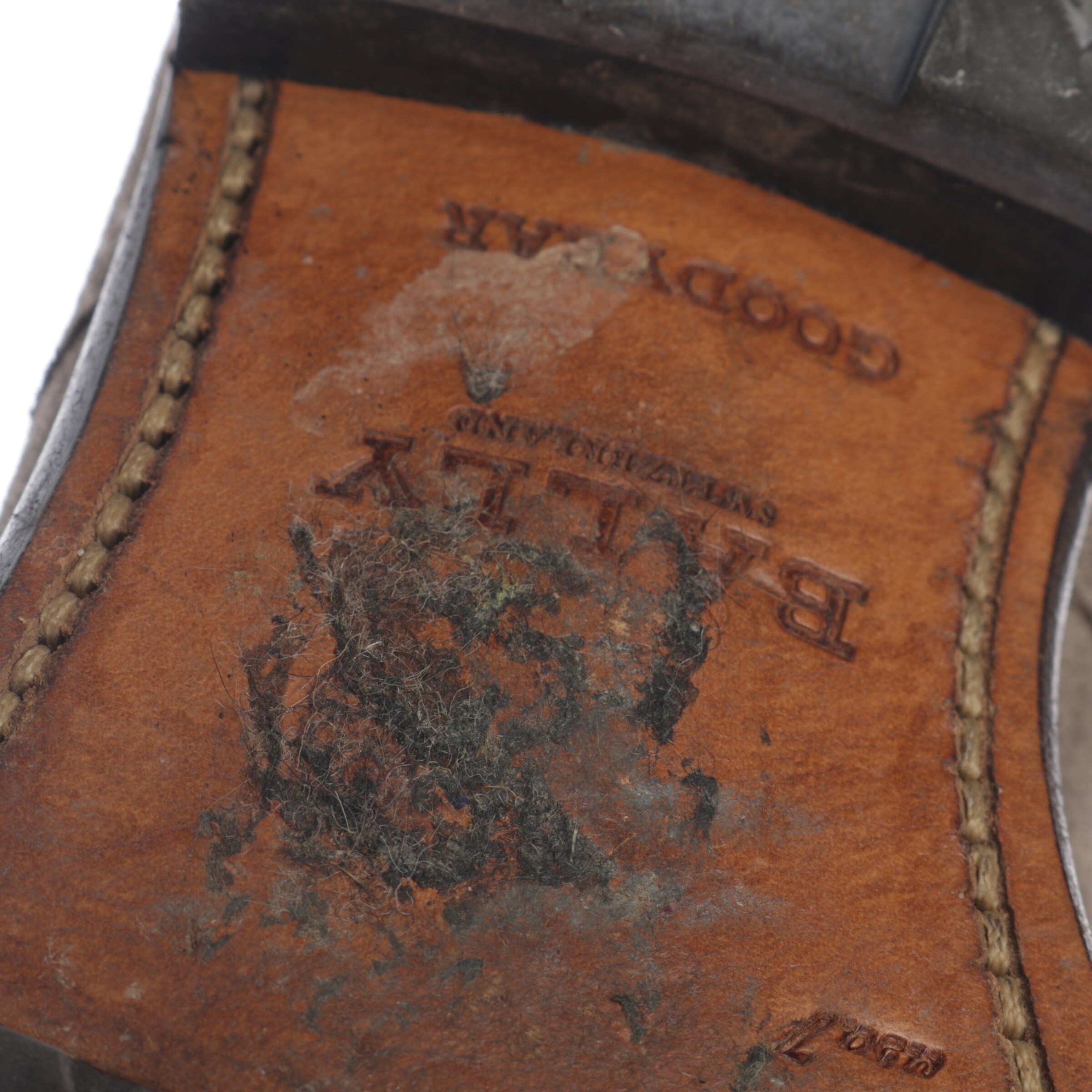 Bally Halbschuhe 40 in Grau