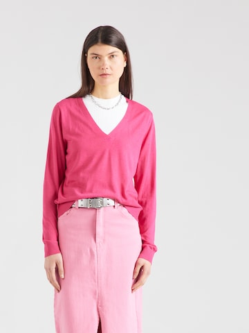 Pull-over 'ABELLA' VILA en rose : devant