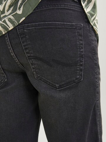 Jack & Jones Junior Slim fit Jeans 'JJIRick JJOriginal' in Black