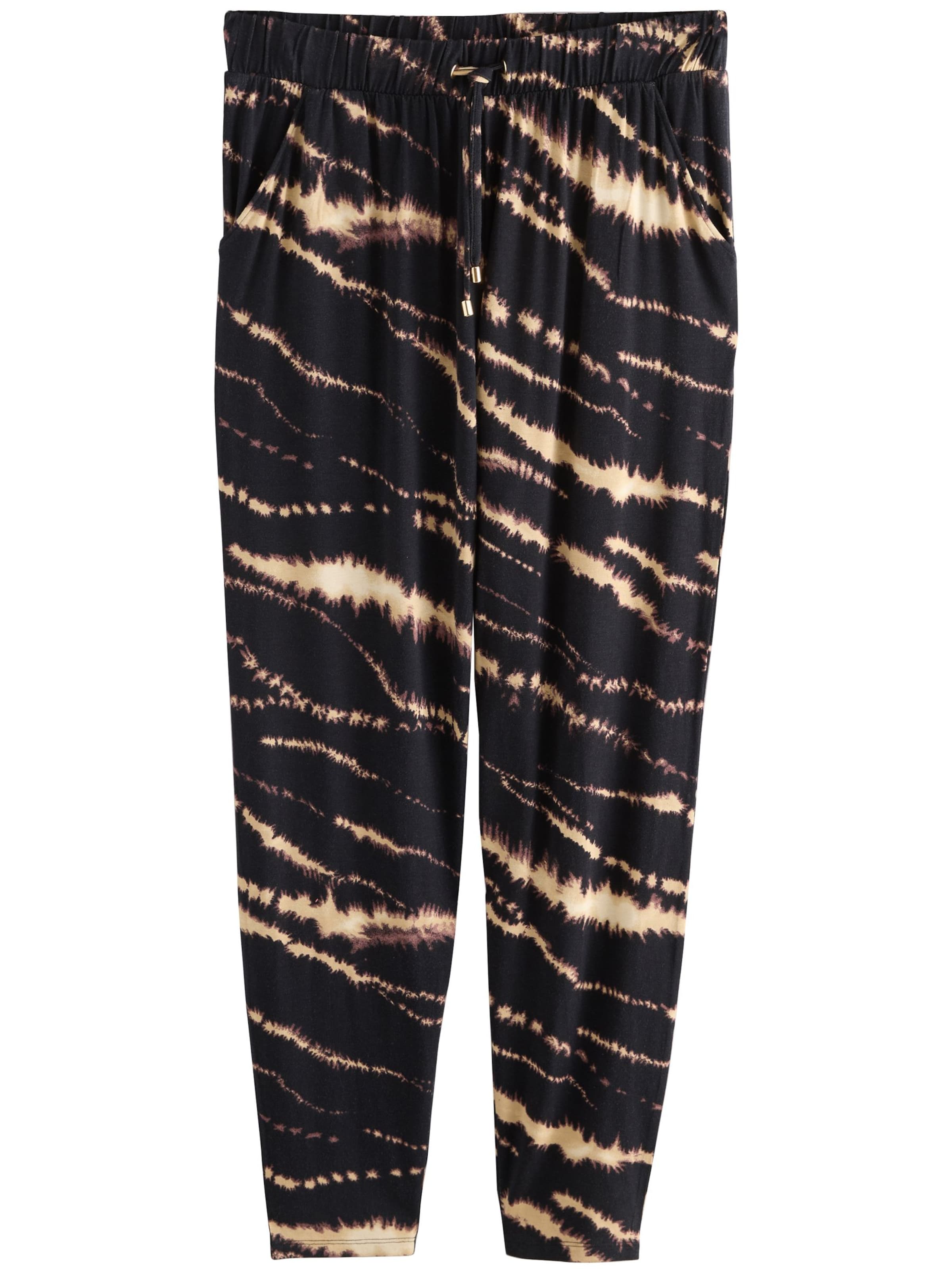 Next Alt kitsenev Püksid, värv must: eest vaates