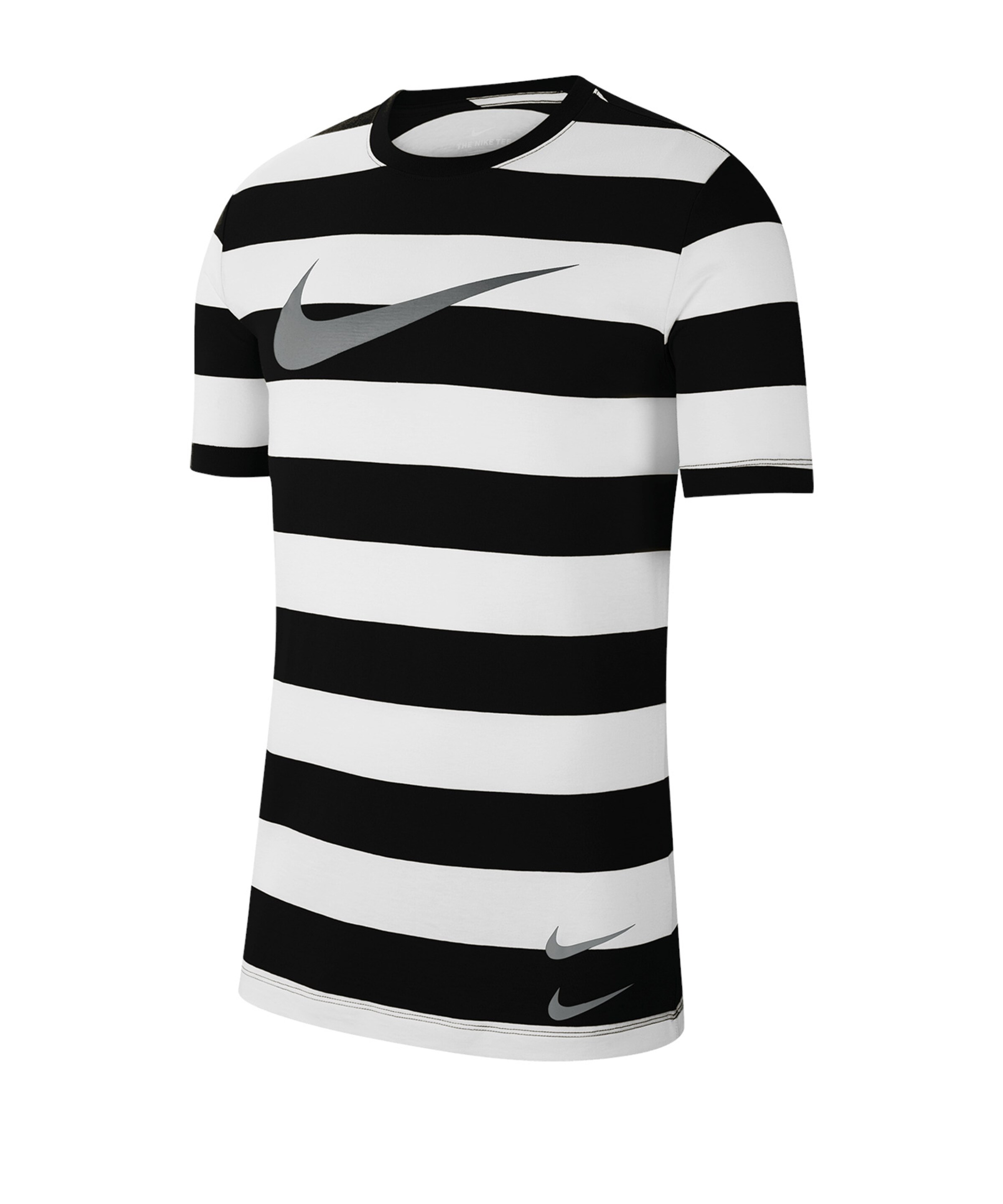 nike trikot schwarz weiß gestreift