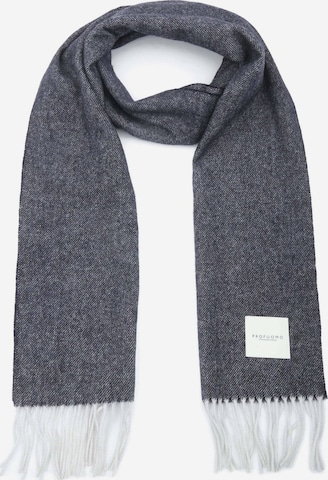 Écharpe Profuomo en bleu : devant