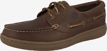 TIMBERLAND - Mocasines en marrón: frente