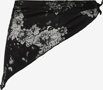 Serviette de plage 'PCARIA' PIECES en noir : devant