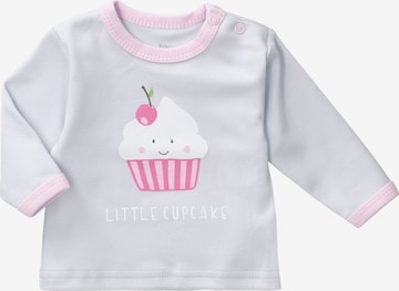 Baby Sweets Shirt ' Little Cupcake ' in Grijs: voorkant