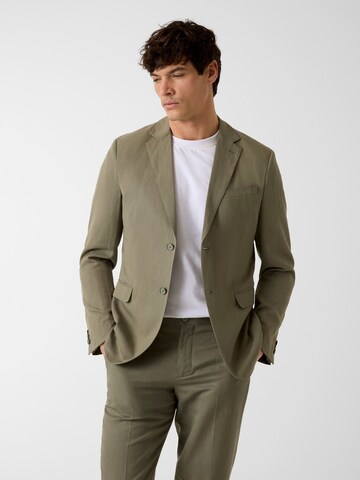 GUESS Regular fit Business Blazer in Green: front