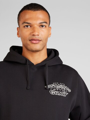 Grimey - Sweatshirt 'MADRID THE CONNOISSEUR' em preto