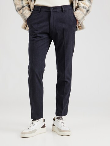 Regular Pantalon à plis 'AJEND' DRYKORN en bleu : devant