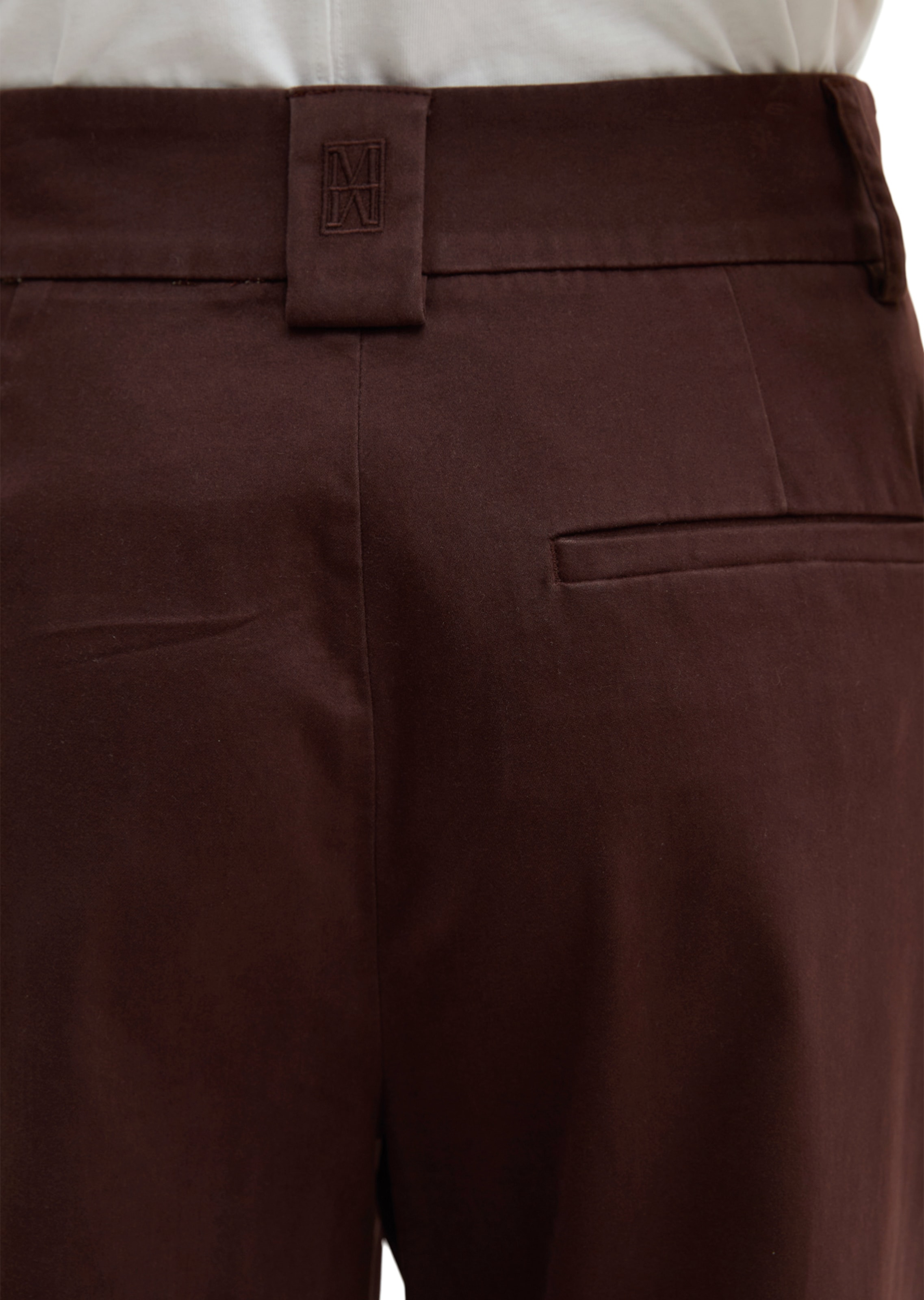 Marc O'Polo Regular Hose 'Mea' in Braun