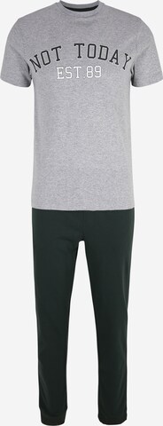 Pyjama long BURTON MENSWEAR LONDON en gris : devant