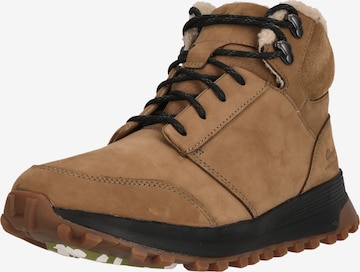 Bottines à lacets 'ATL Trek Up' CLARKS en marron : devant