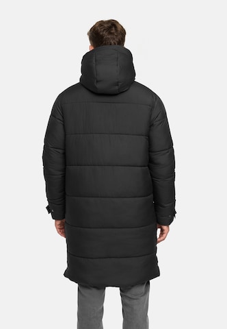 INDICODE JEANS Winterjas 'Studs' in Zwart