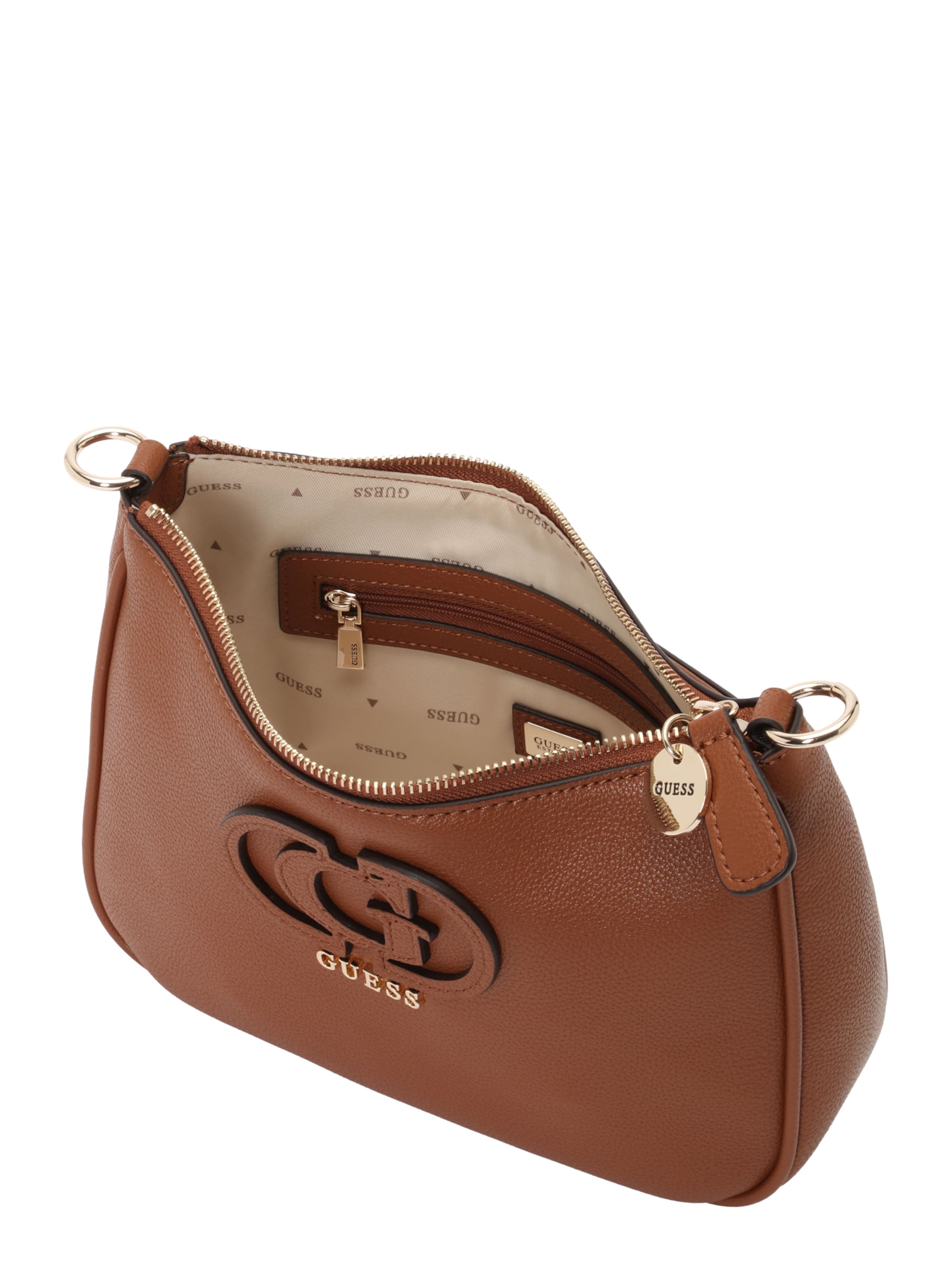 GUESS Наплечная сумка 'ISOLA' в Коричневый