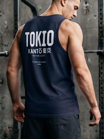 Neverless Shirt 'Tokio'‌‌ in Blau