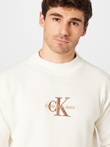 Calvin Klein Jeans Sweater in White