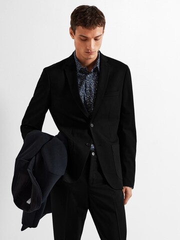 Coupe slim Veste de costume 'Delon' SELECTED HOMME en noir