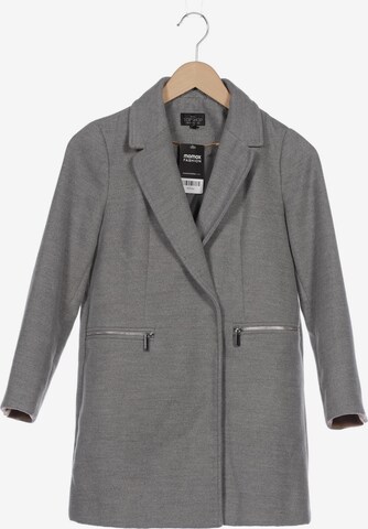 TOPSHOP Jacket & Coat in XS in Grey: front