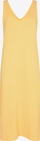 minimum - Vestido de malha 'Briona' em amarelo: frente