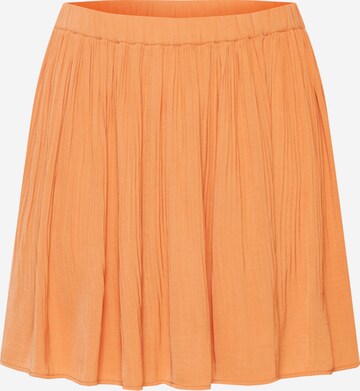 Guido Maria Kretschmer Curvy Skirt 'Caro' in Orange: front