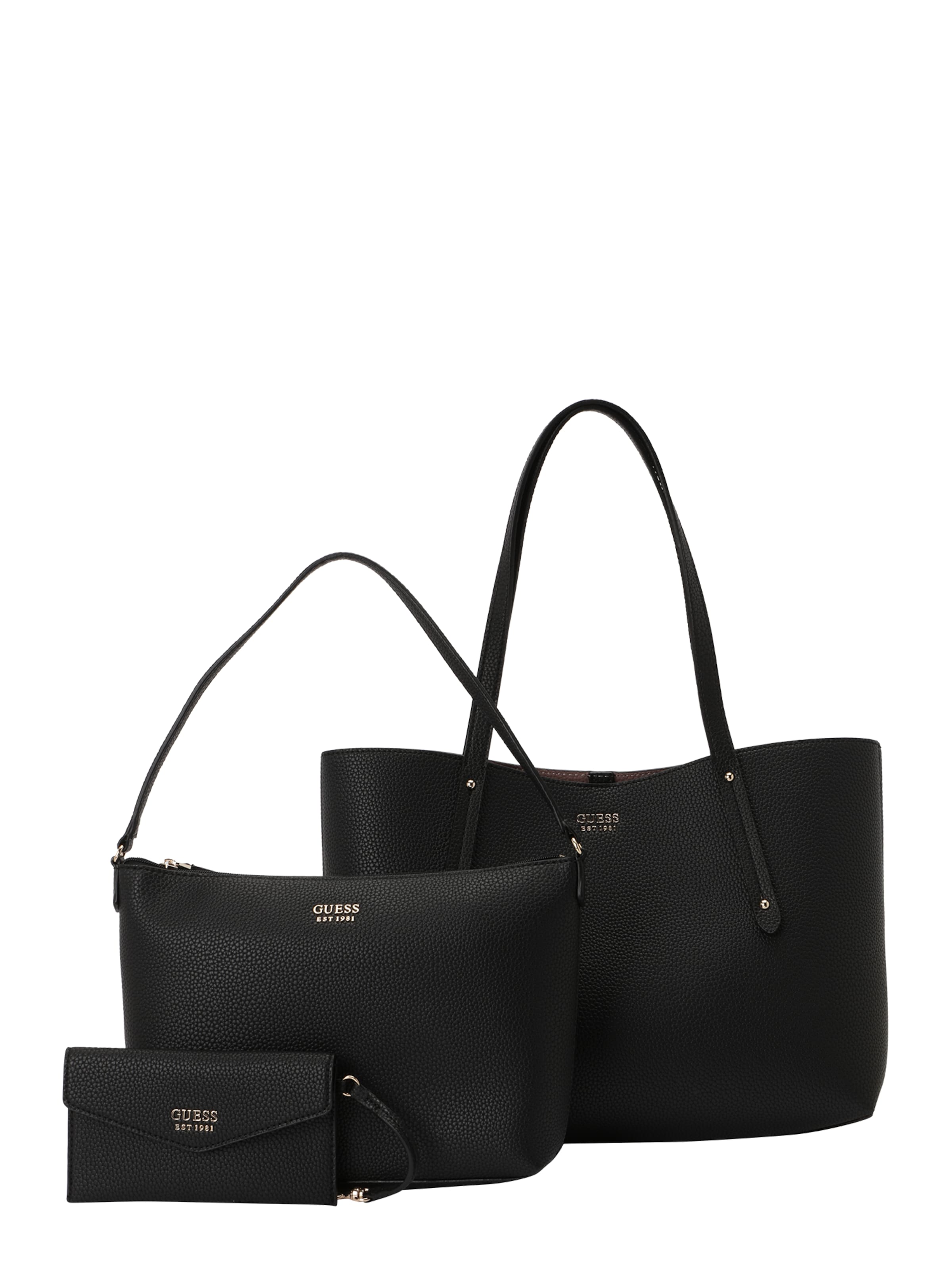 GUESS Shopper 'BRENTON TOTE' in Schwarz