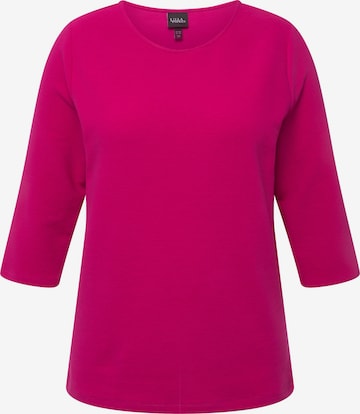 Ulla Popken Sweatshirt in Pink: front