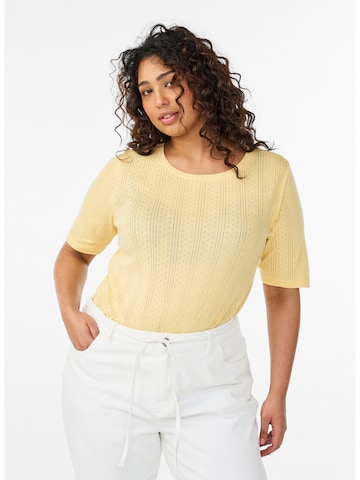 Zizzi Тениска 'Mmia' в жълто