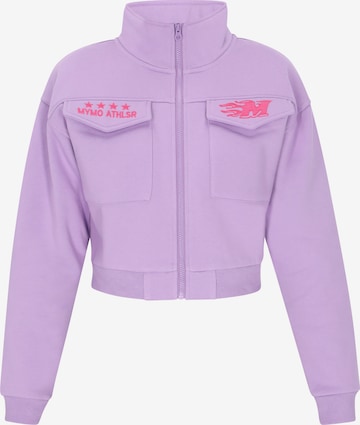 myMo ATHLSR - Sudadera con cremallera en lila: frente