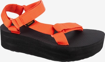 TEVA Sandals 'Teva W Flatform Universal Sandals' in Red: front