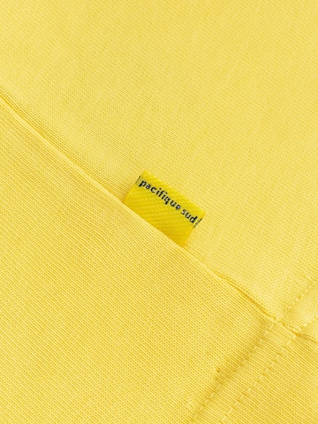 Pacifique Sud T-shirt 'Bloom' i gul