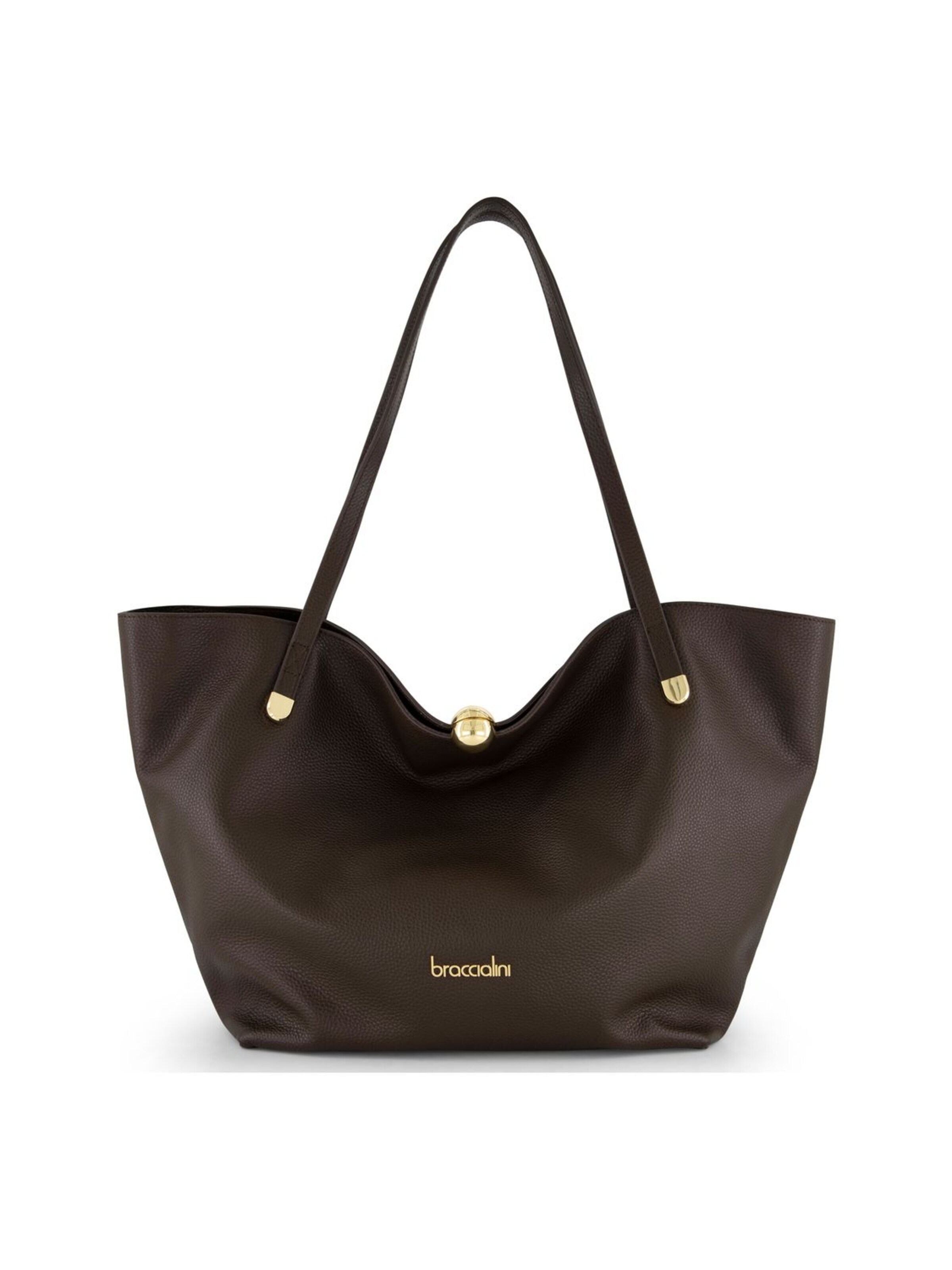 Braccialini - Shopper 'Ariel' en marrón: frente