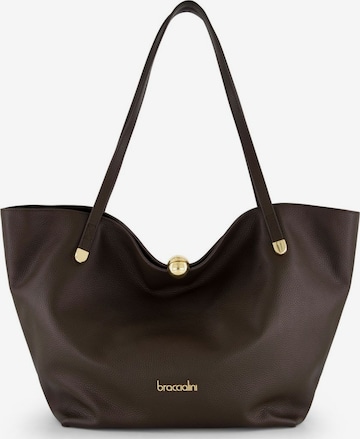 Braccialini - Shopper 'Ariel' en marrón: frente