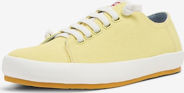CAMPER Sneakers 'Peu Rambla Vulcanizado' in Yellow: front