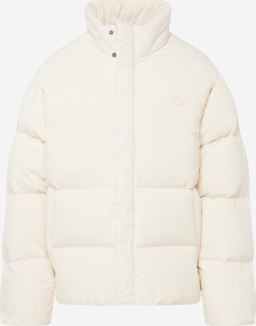 Veste d’hiver 'Down ' ADIDAS ORIGINALS en blanc : devant