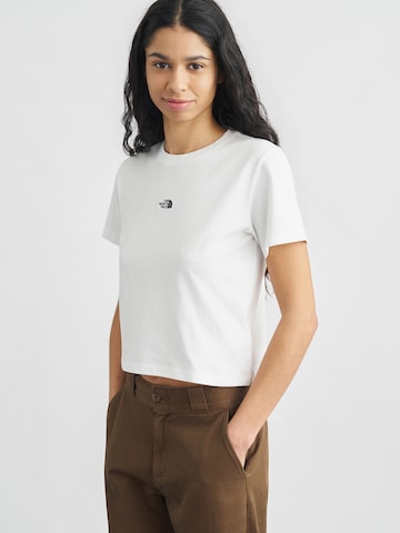 Tricou 'ESSENTIAL' de la THE NORTH FACE pe alb