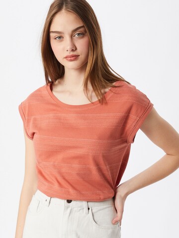 Iriedaily T-Shirt 'Neila' in Orange: predná strana