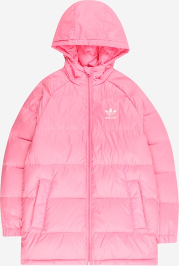 ADIDAS ORIGINALS Prehodna jakna 'Adicolor' | roza / bela barva, Prikaz izdelka